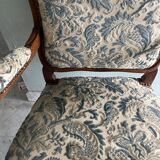Louis Philippe style cabriolet armchair