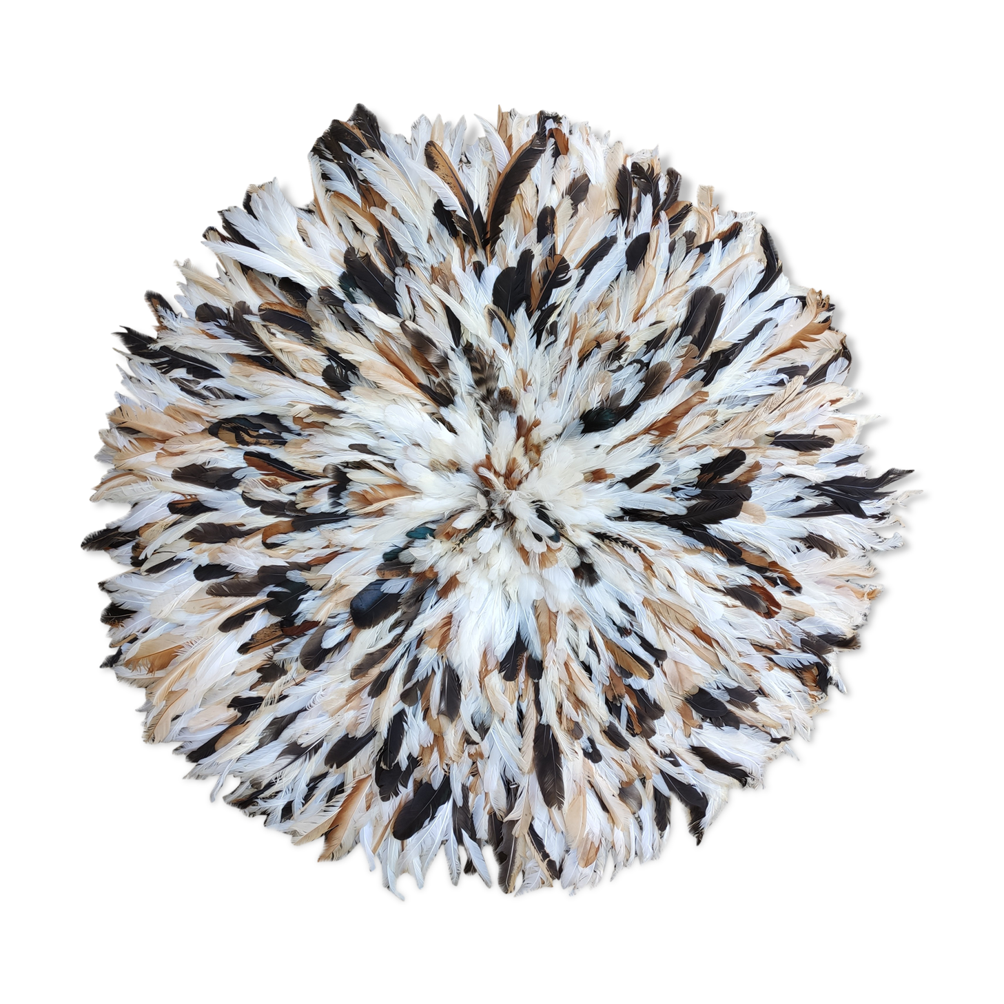 Juju hat natural white speckled