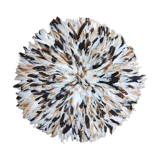 Juju hat natural white speckled