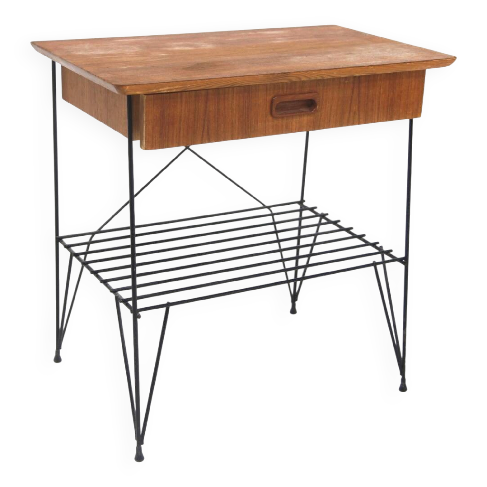 Scandinavian bedside table "Stringbord", Sweden, 1950