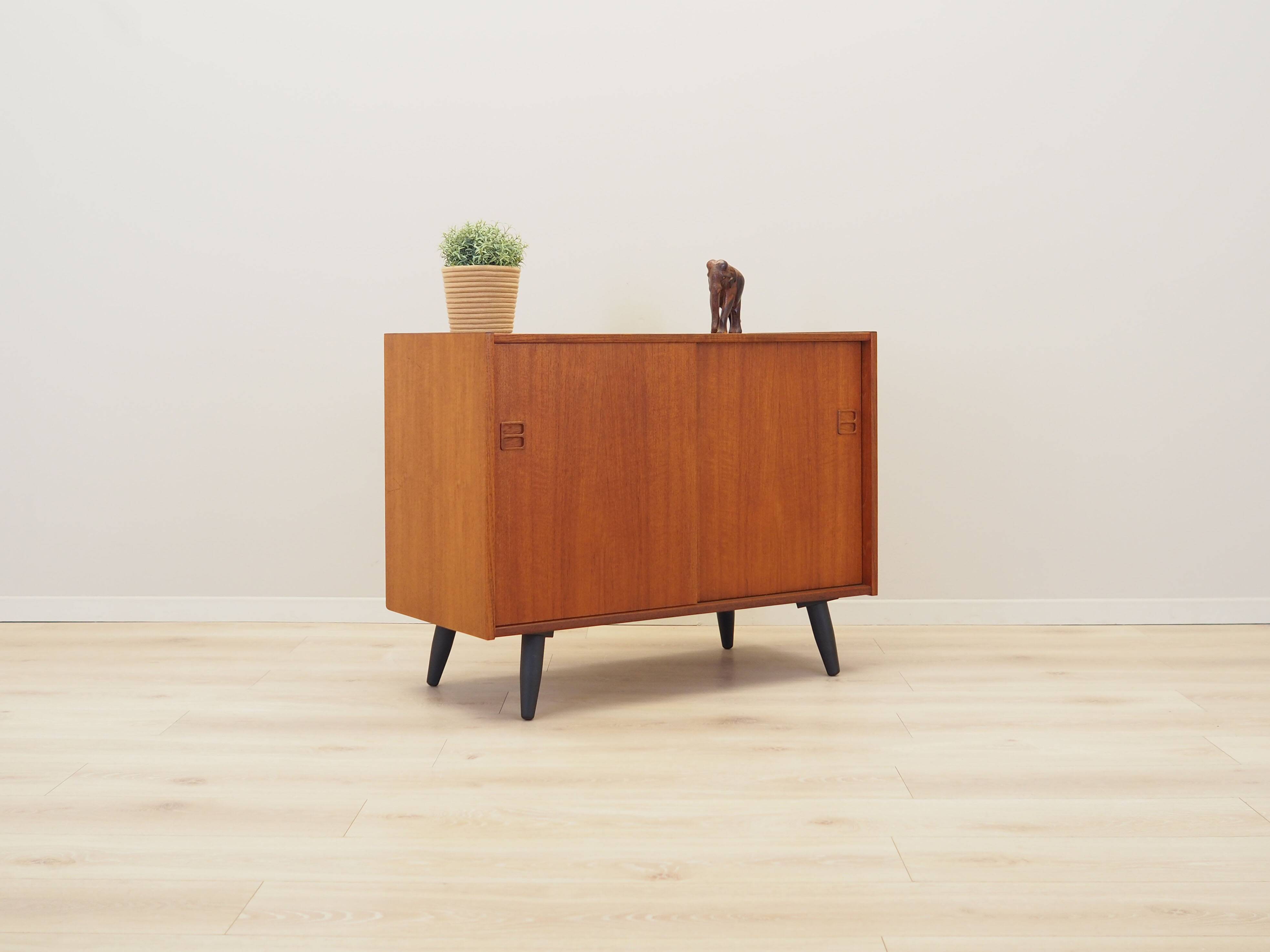 Teak cabinet, Danish design, 1970s, production: Denmark