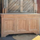 Enfilade ancienne en bois massif brut - 3 tiroirs 
