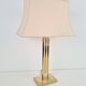 Brass Table Lamp from Deknudt, Belgium, 1978