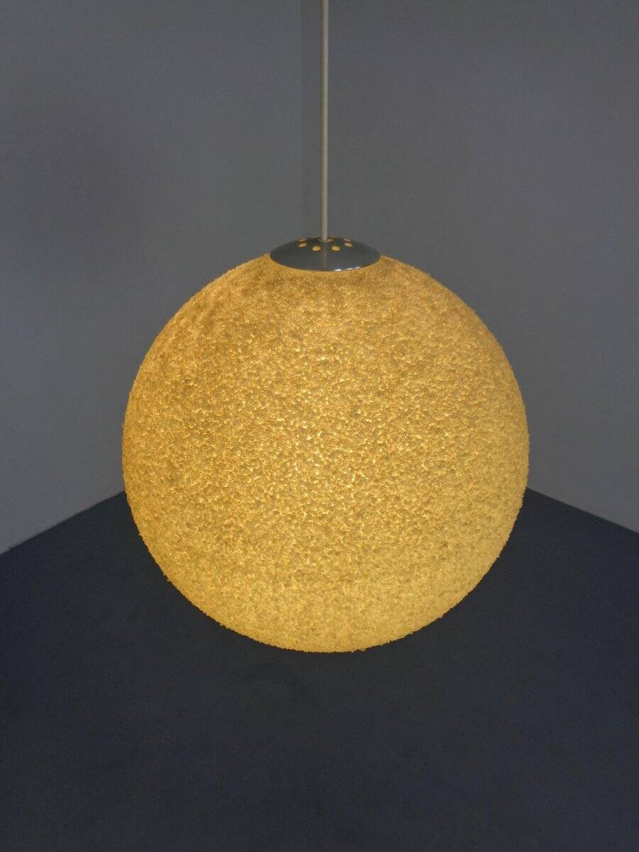 Large Sugarball Pendant Lamp by John & Sylvia Reid for Rotaflex, 1960s