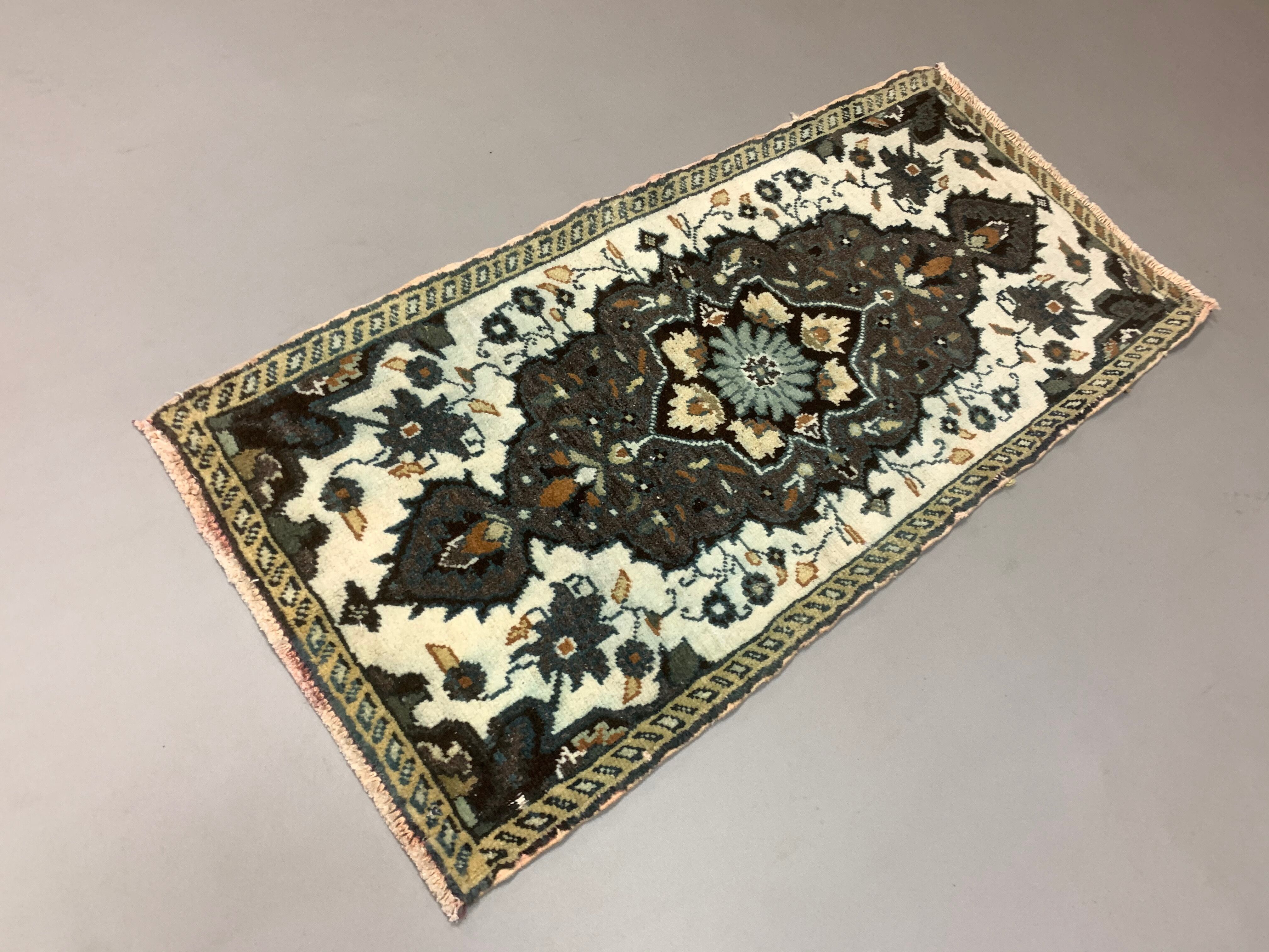 Turkish rug 105x45 cm