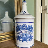 Pot de pharmacie apothicaire Rubia Tintoria