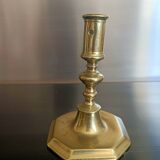 18th century bronze candle holder