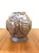 Old pot art deco plants fonte enamel brown