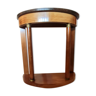 Empire-style mahogany console