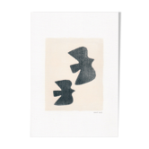 Peinture sur papier M641 signée eawy
