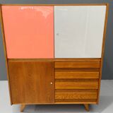 Meuble U-450 en Chêne par Jiří Jiroutek pour Interiér Praha, Tchécoslovaquie, 1