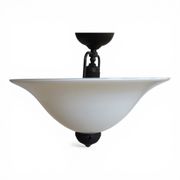 Art Deco Brass Ceiling Lamp