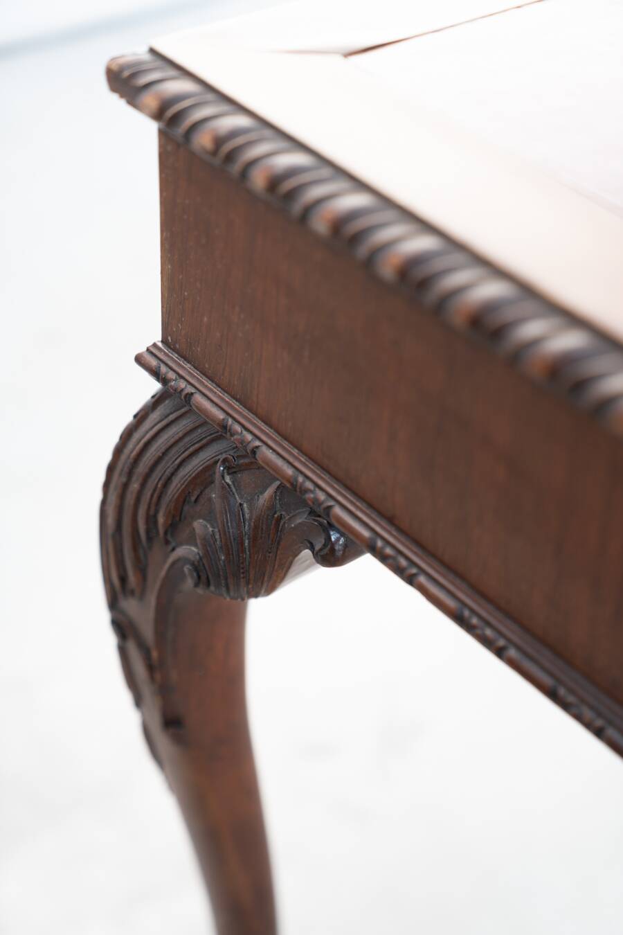 Late 19th/Early 20th Century Edwardian Desk with Lion Paw Feet