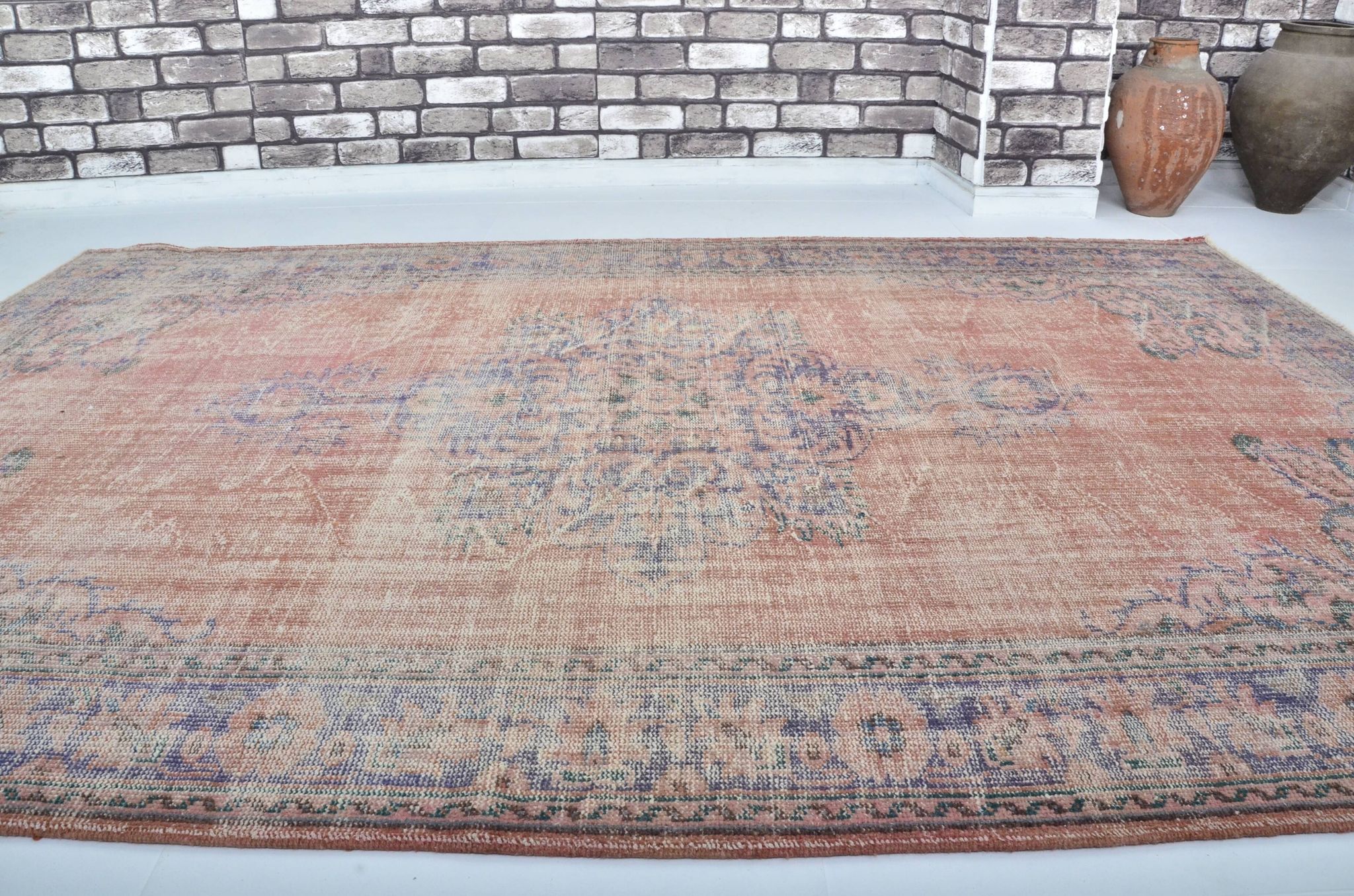 Turkish Oushak Handmade Caroet sku 3181