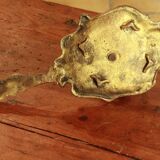 Old hand candle holder