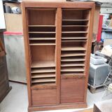 Art Deco period double curtain filing cabinet