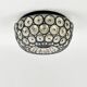 Large Mid-Century Glass Ceiling Light from Limburg, Germany, 1960s