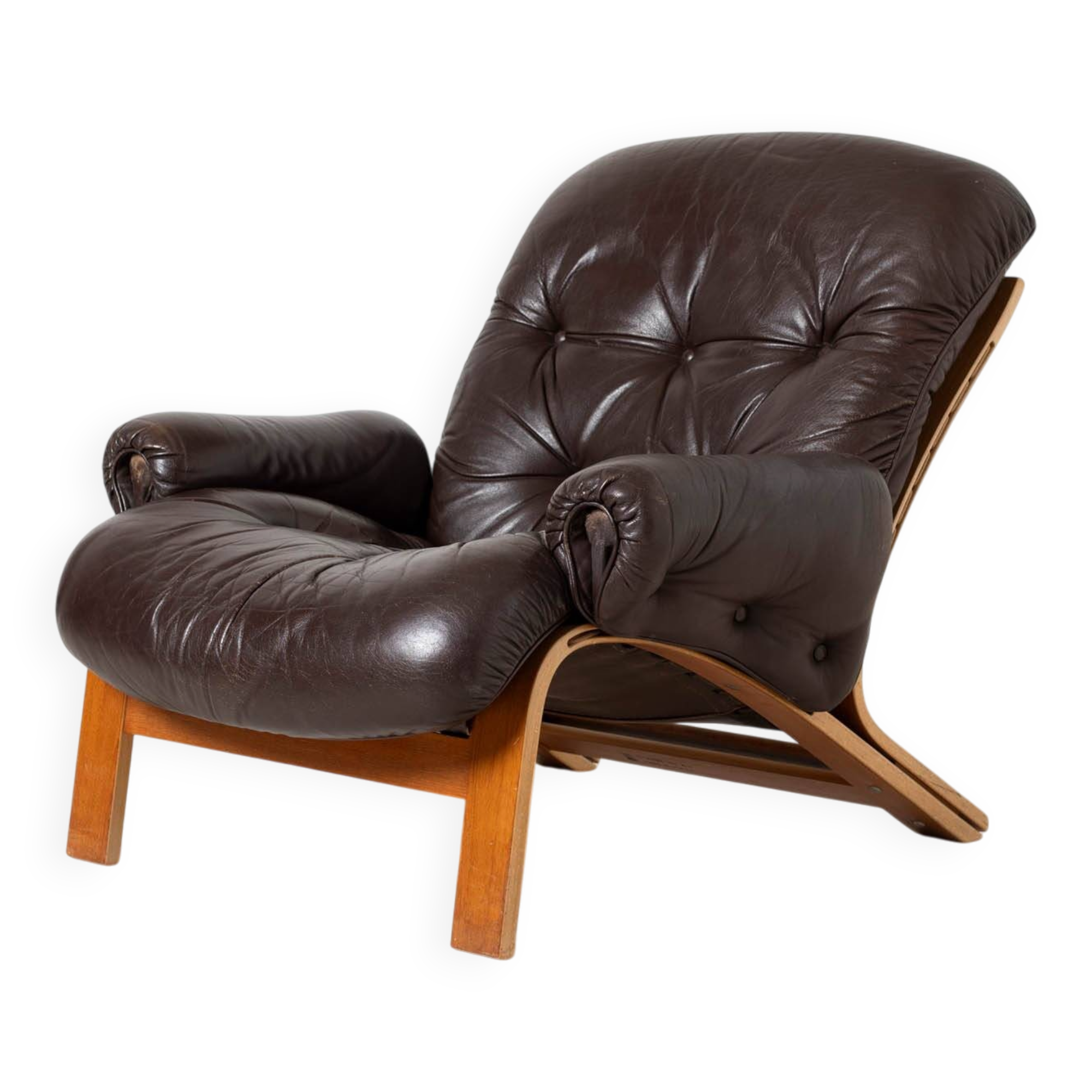 Ry Wing lounge chair designed by Elsa and Nordahl Solheim for RYBO Mobler