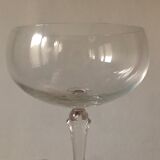 Bohemian crystal champagne cups