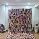 Handmade Berber wool rug Boujaad 250x150 cm