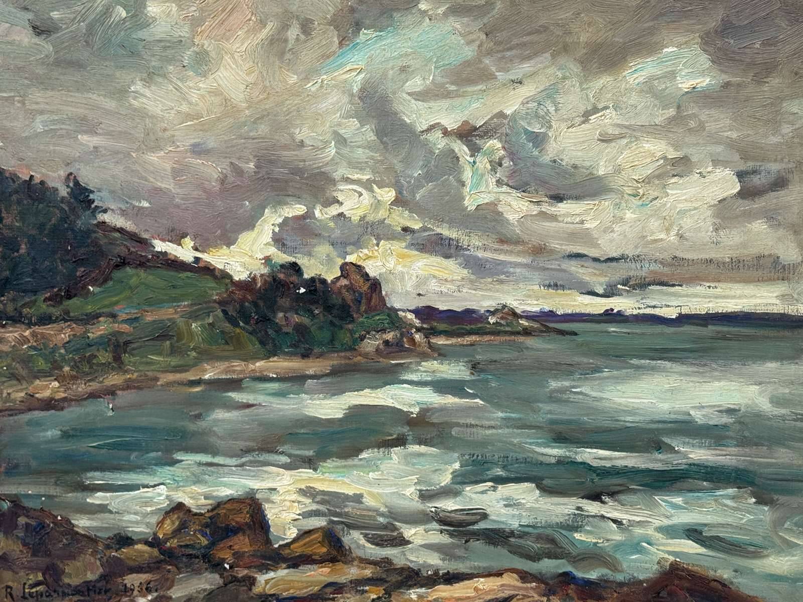 Oil on canvas signed Robert Leparmentier (1893-1975)