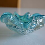 empty blue Murano pockets