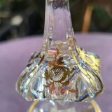 19th century orientalist crystal bottle