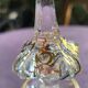 19th century orientalist crystal bottle