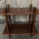 Old bedside table nightstand design wood 80s vintage