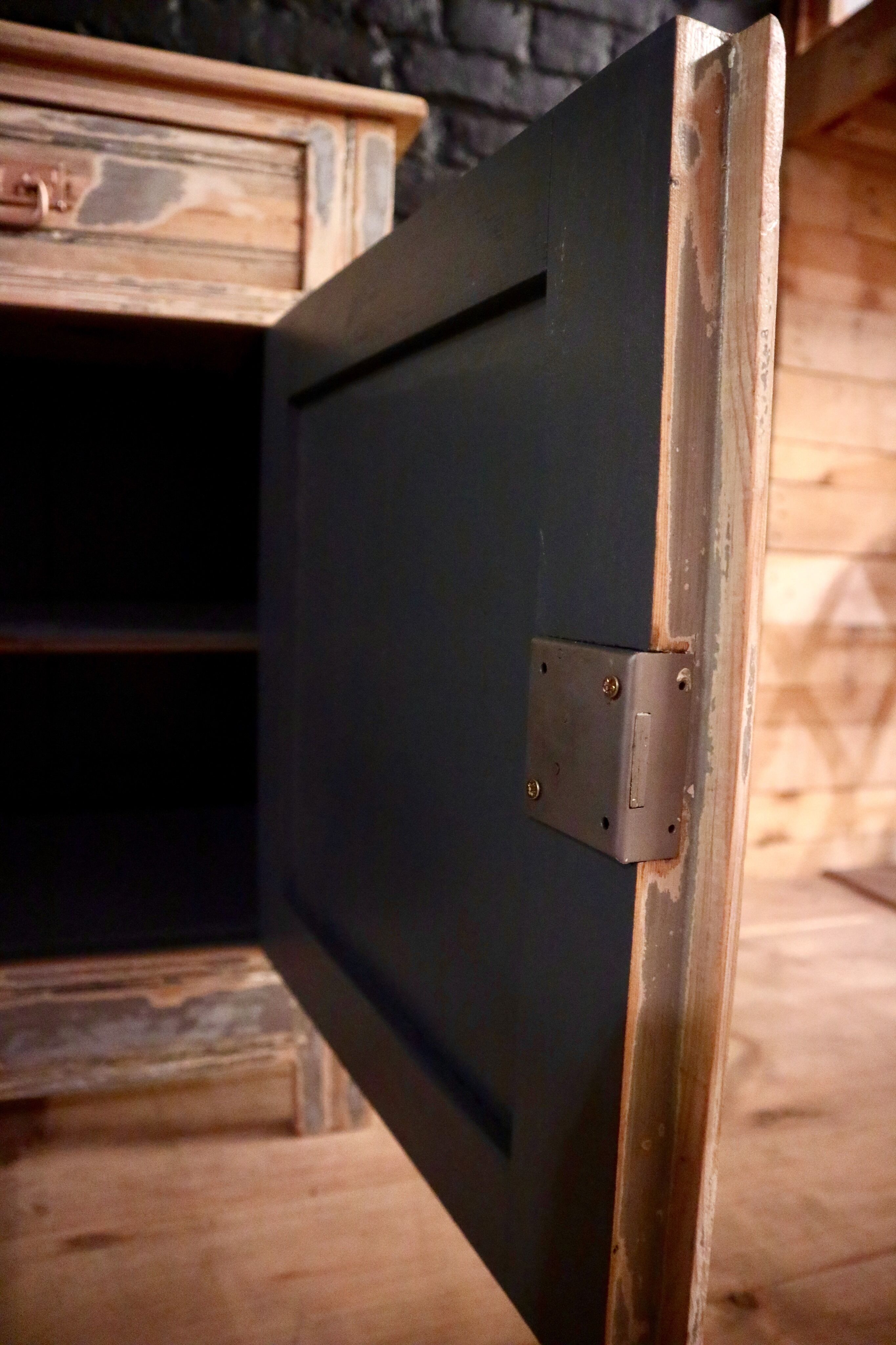 Restored patinated parisian buffet