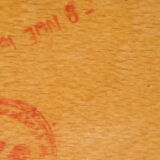 Small dresser in vintage blond walnut