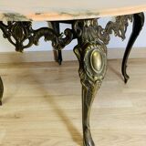 Table basse en marbre 70´s