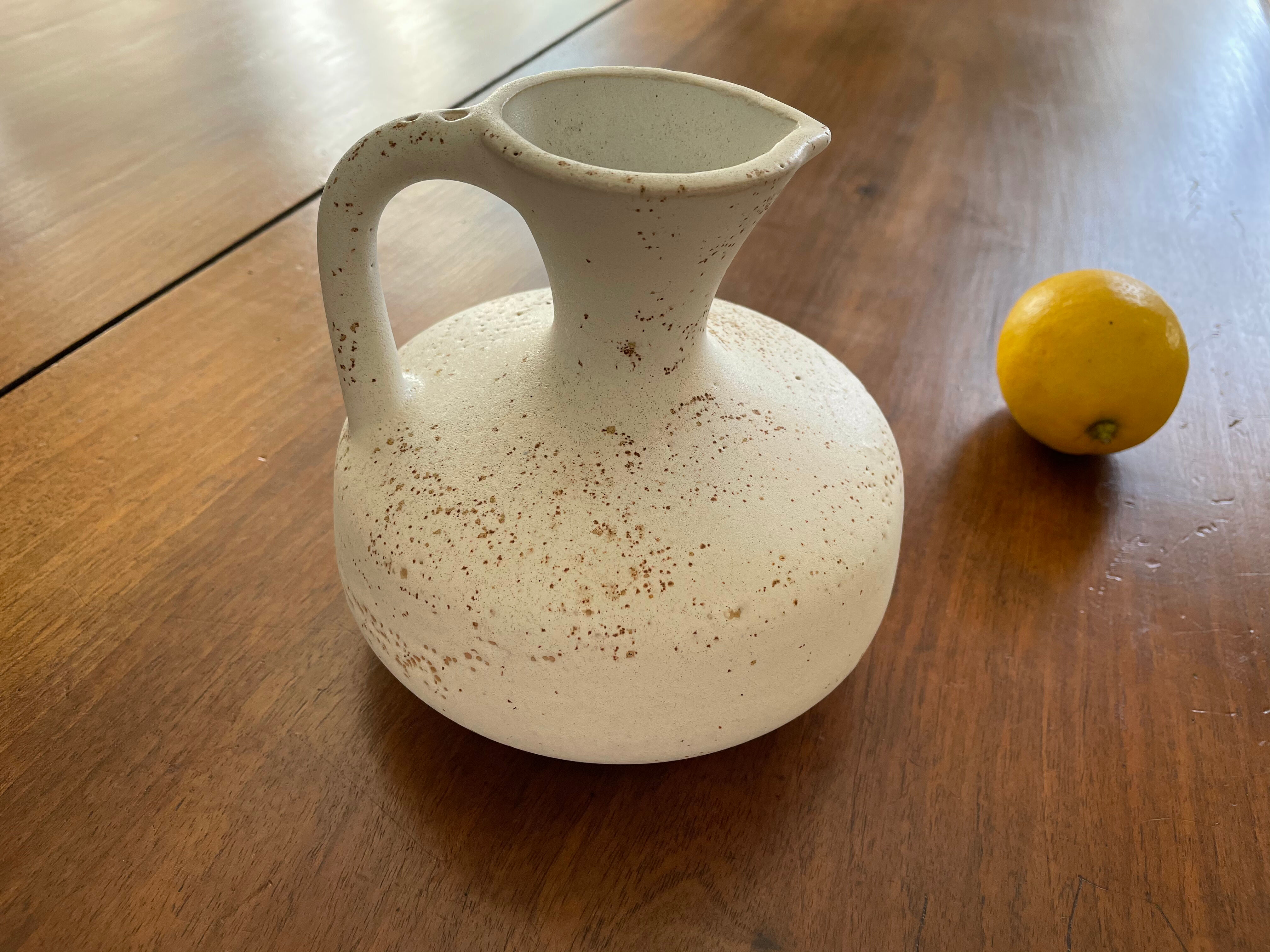 Terracotta jug