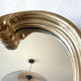 Golden mirror 145cm