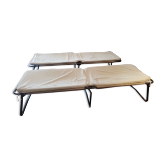 Military camp bed