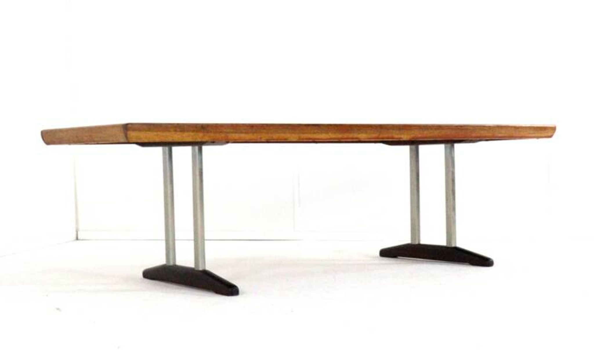 Table basse en palissandre / noyer 'Drachten' - style mid-century modern