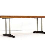 Table basse en palissandre / noyer 'Drachten' - style mid-century modern