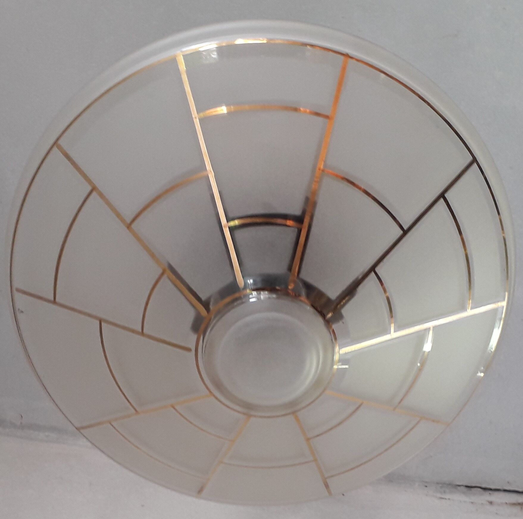 Art deco hanging lamp