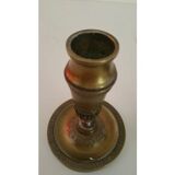 Pair of bronze candlesticks restoration style