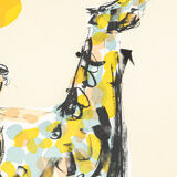 Naked Rider, Colour Lithograph on Paper, 63 x 88 cm