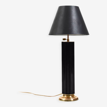 Fine Danish Bakelite and Brass Table Lamp 1930s