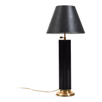 Fine Danish Bakelite and Brass Table Lamp 1930s