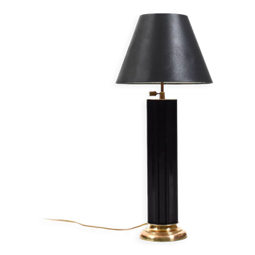 Fine Danish Bakelite and Brass Table Lamp 1930s