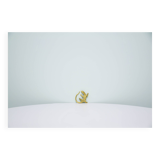 Vintage gold bronze salamander