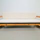 Lit de jour en pin scandinave moderne, années 1970