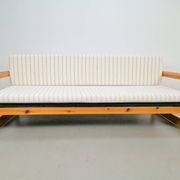 Scandinavian Modern Pine Daybed, 1970s