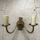 Golden bronze chandelier