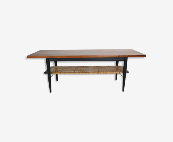Table basse danoise en palissandre brésilien des années 1960
