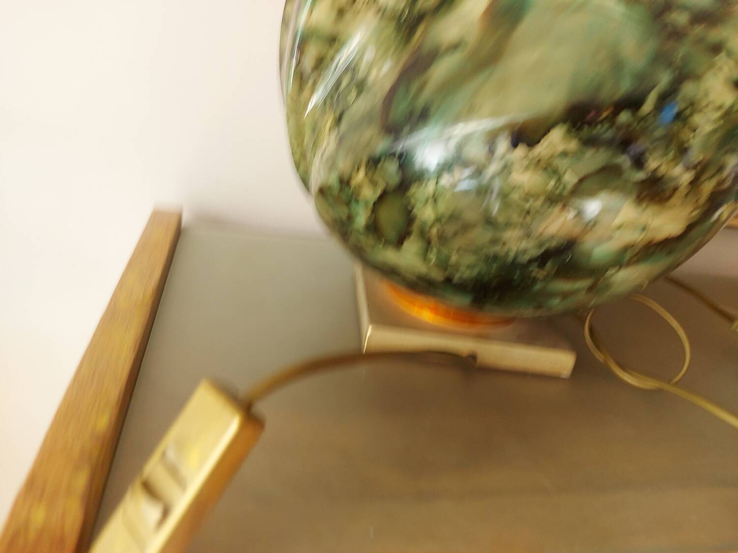 80's Neptune ceramic lamp