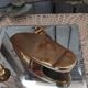 Vintage brass ashtray